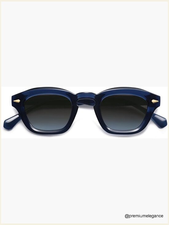 Retro Square Sunglasses for Women Men Rectangle Sunnies main image 7